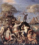 ZUCCHI, Jacopo The Coral Fishers awr oil on canvas